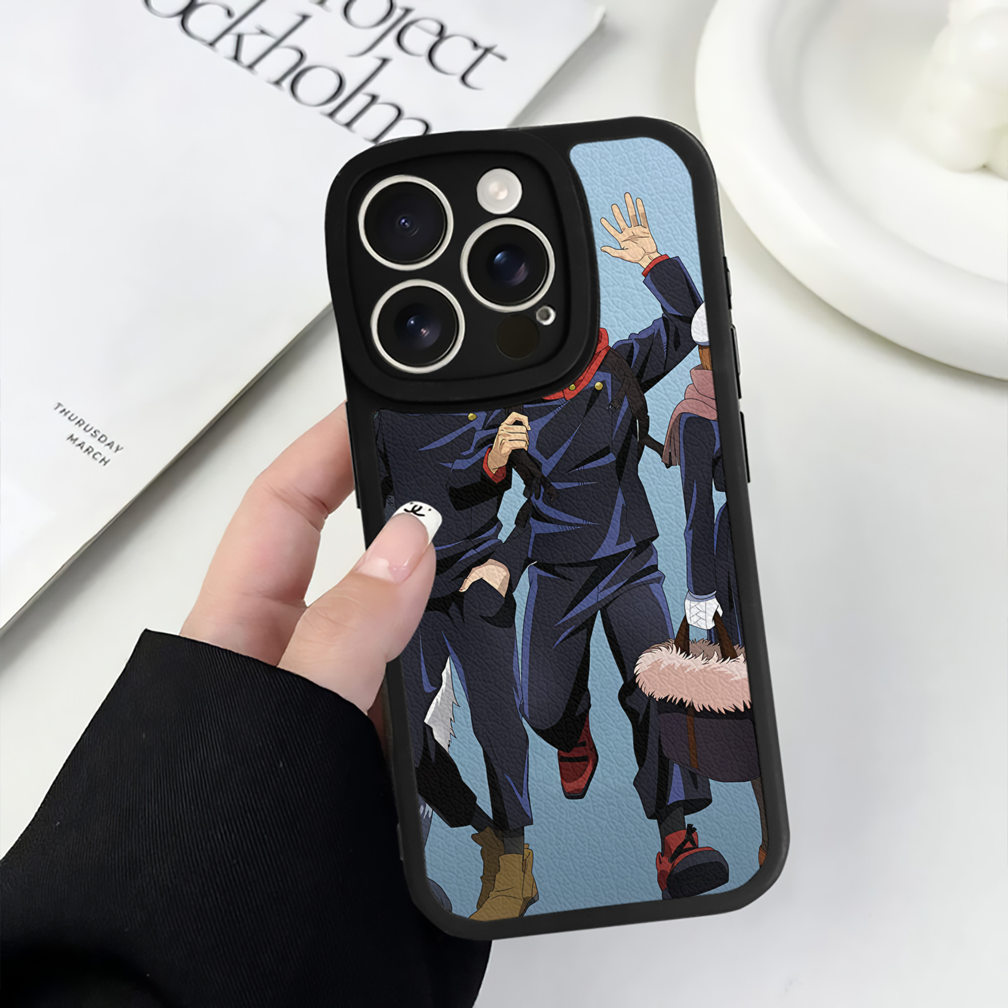 （画像用） SPY×FAMILY间谍家家酒 【iPhone 16シリーズ対応】シリコンスマホケース（レザー調） 材質：シリコン